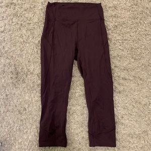 Lululemon In Movement Crop Leggings